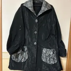 伊太利屋コート スプリングコートGK LA MODA GOJI 豪奢黒フリル 伊太利屋コート スプリングコートGK LA MODA GOJI 豪奢黒フリル 【公式