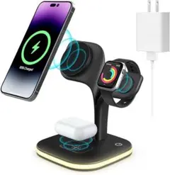 3in1ワイヤレス充電器 MagSafe対応 最大15W