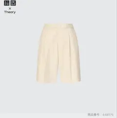 UNIQLO×Theory 感動タックイージーショートパンツ　ユニクロ　セオリー
