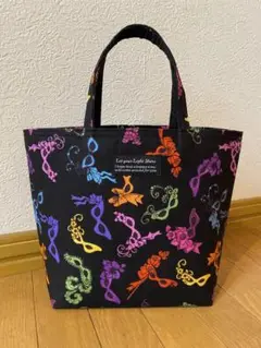 ロラライハリス　マスカレード ハンドメイド　トートバッグ