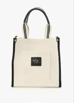 キャンバス トートバッグ　アニエスベー　実物写真　6枚目からです。