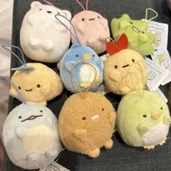 すみっコぐらし ゴムひも付きマスコット