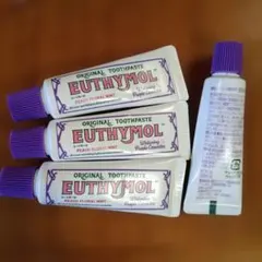 ユーシーモール EUTHYMOL 歯磨き粉 20g×4 ピーチフローラルミント