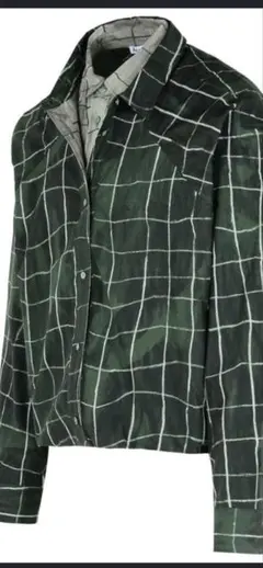 な*様 Acne Studios レイヤードチェックシャツのサムネイル