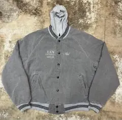 古着 80s キングルイ コットンスタジャン バーシティジャケット U USA製