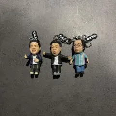 ダイアン　ゴイゴゴイでスーススーなガチャキーホルダー　セミコンプ　3点セット