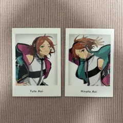 あんスタ 10周年 展示会 特典 ぱしゃっつ 2wink 葵ひなた 葵ゆうた