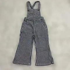 新品 テータテート バースデイ サロペット チェック オーバーオール 80cm