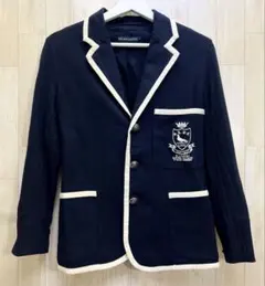 RALPH LAUREN ラルフローレン エンブレム刺繍 ブレザー ジャケット