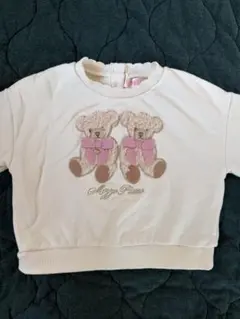 MEZZO PIANOトレーナー　クマ　女の子