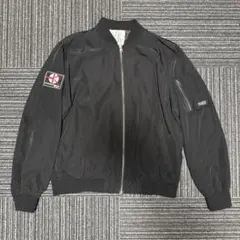 【最終値下げ⠀】黒ナイロンジャケット