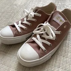 CONVERSE ALL STAR ピンクベージュスニーカー