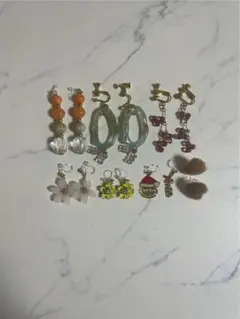 アクセサリー　6点まとめ売り　イヤリング他　新品未使用他