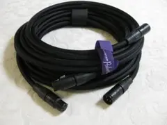 マルチョウエンジニアリング　XLR 8段ラダーバランスケーブル　1mペア マルチョウエンジニアリング XLR 8段ラダーバランスケーブル 1mペア