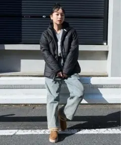 パタゴニア リバーシブルジャケット ボア&ダウン レディ・フレディ・フーディ 黒