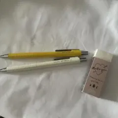 SAKURA RETRICO 0.5 ホワイト 黄色、Ain消しゴム