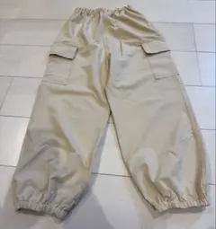 ベージュ カーゴパンツ 130cm