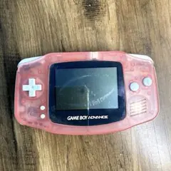 ゲームボーイアドバンス 本体 クリアピンク　ジャンク品