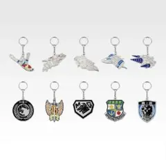 一番くじ ゴジラ F賞 メタルチャームコレクション 10個