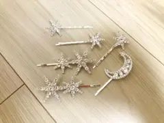 結婚式 ヘアピン 6本セット ヘアアクセサリー