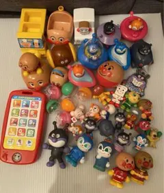 アンパンマン　おもちゃ　詰め合わせ　ガチャガチャ　ソフビなど　No.9