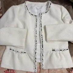 フリル付き　ジャケット　セレモニー　フォーマル