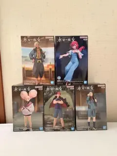 【未開封】機動戦士ガンダム　水星の魔女 5点セット