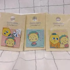 コジコジ　グッズ　スクエア缶バッチ