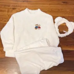 ユニクロ　GIRLS mofusand フリースセット