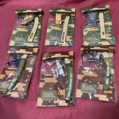 ミニチュア軍事フィギュア 6個セット