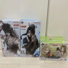 NARUTOナルト 一番くじ 波の国編 ラストワンB賞C賞 セット
