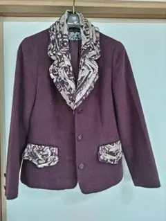 Rossa アルパカ・アンゴラ混ジャケット