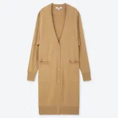 UNIQLO UVカットドルマンスリーブロングカーディガン（長袖）