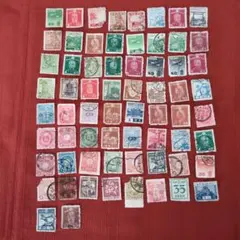 使用済切手 約60枚 コレクション