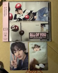 RIIZE all of you ソロジャケ CD トレカ アントン セット