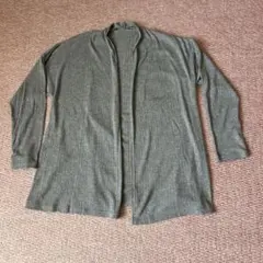 ナチュラルビューティーベーシック　カーディガン　レディース　グレー　M