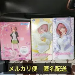 【３点】五等分の花嫁フィギュア 一花 二乃