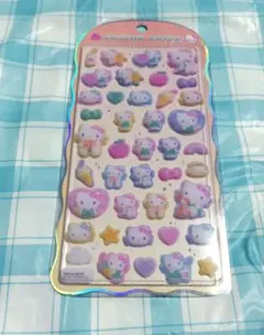 【国内正規品】サンリオ　コットンパフィーシール　ハローキティ