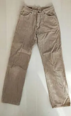 Lee コーデュロイパンツ ベージュ ストレート