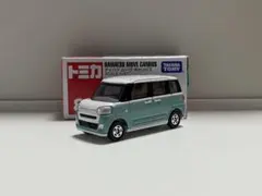 トミカ　ダイハツ　ムーヴキャンバス　ファインミント　ホワイトパールのサムネイル