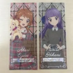 アイカツ オケカツ缶バッジ あかり、ひなき - メルカリ
