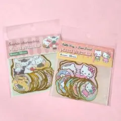 サンリオ　フレークシール　ハローキティ　サンリオキャラクターズ　2セット