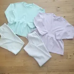 MA様専用UNIQLOユニクロ　エアリズムルームウェア　パジャマ2着セット150