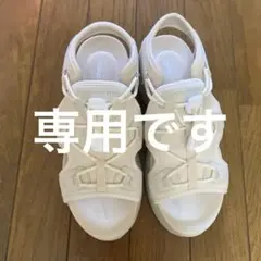 moz ホワイト スポーツサンダル　夏に向けて