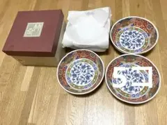 有田焼　林斎　花鳥文様　三洋陶器　中鉢　末広多用鉢揃　5コ