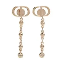 Dior ピンクゴールド チェーンピアス