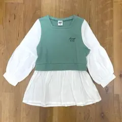 ANAP KIDS チュニック 120cm ミントグリーン