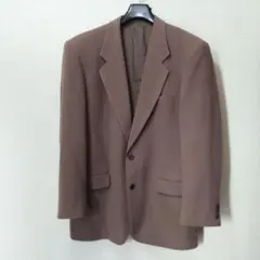 LADGATE カシミヤ混　ウール　テーラードジャケット　シングル　ブラウン