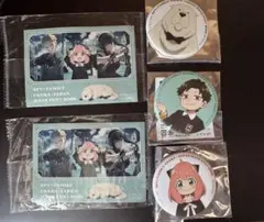 SPY×FAMILY アーニャ ダミアン ボンド　缶バッジ 万博非売品