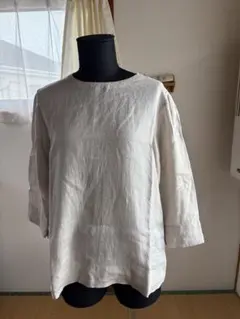 リネン 半袖